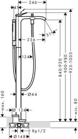 Hansgrohe Vivenis 75445700   , , ,  