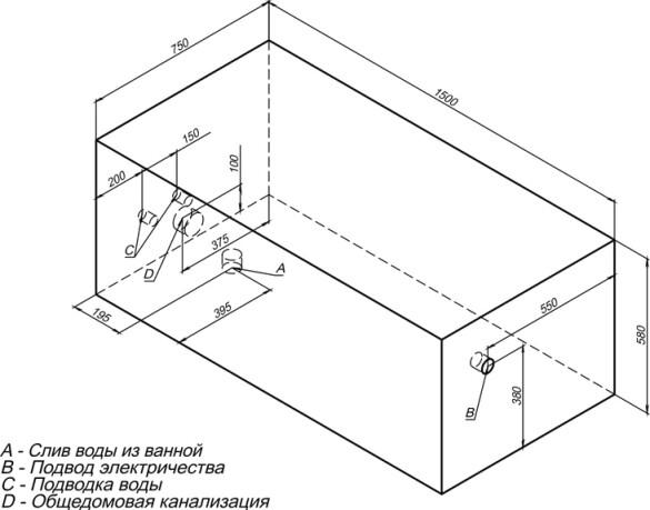   Aquanet Rosa 150x75