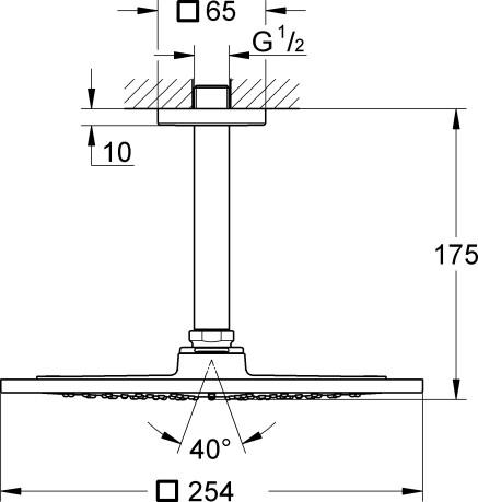   Grohe Rainshower F-Series 26061000