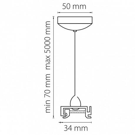    Lightstar Barra 504197