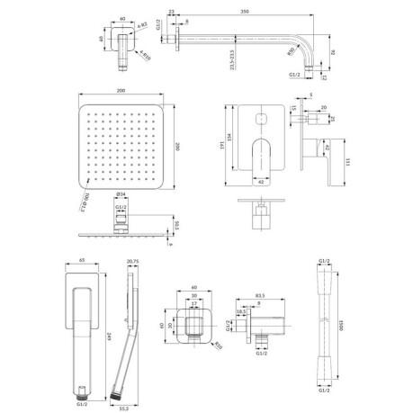      Omnires Baretti SYSBA10BL ( BLM)