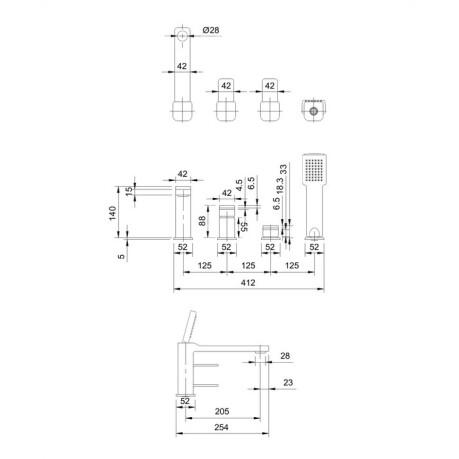     Omnires Slide SL7732GR ()