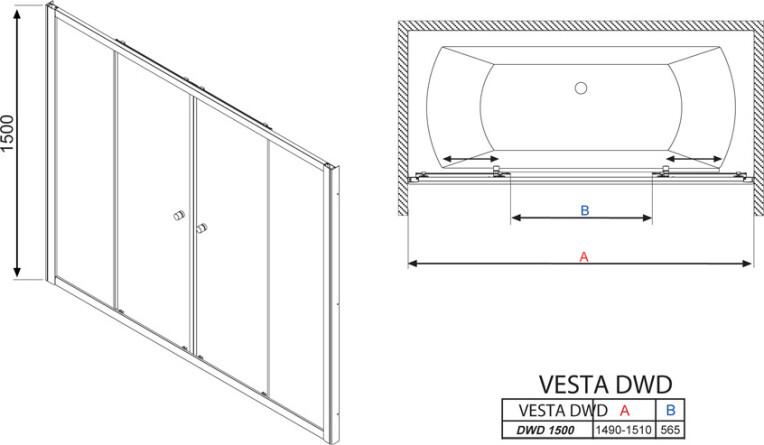    Radaway Vesta DWD 150  