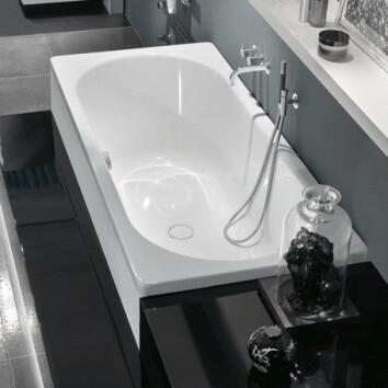 Стальная ванна kaldewei classic duo 110 с покрытием easy clean