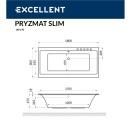  Excellent Pryzmat Slim 180x80 "SOFT" ()