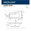  Excellent Sfera Slim 170x100 () "NANO" ()