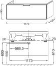    Jacob Delafon Reve 120  , 1  EB1133-G1C